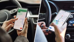 cette lourde amende meconnue pour les automobilistes a cause de waze et google map en voiture